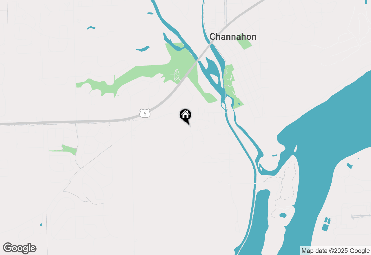 Map of 25641 S Oakview Court, Channahon, IL 60410