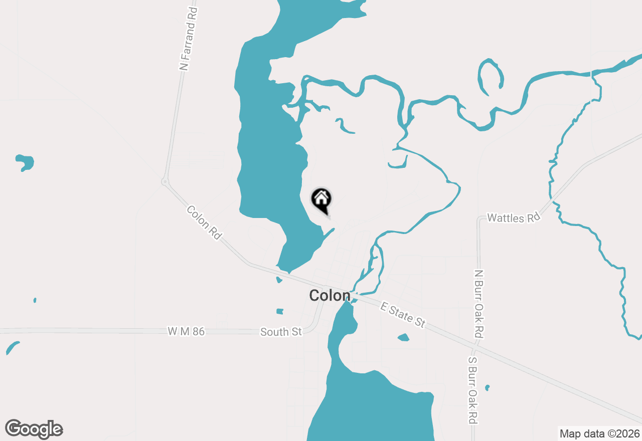 Map of 3741 N Blackstone Avenue, Colon, MI 49040