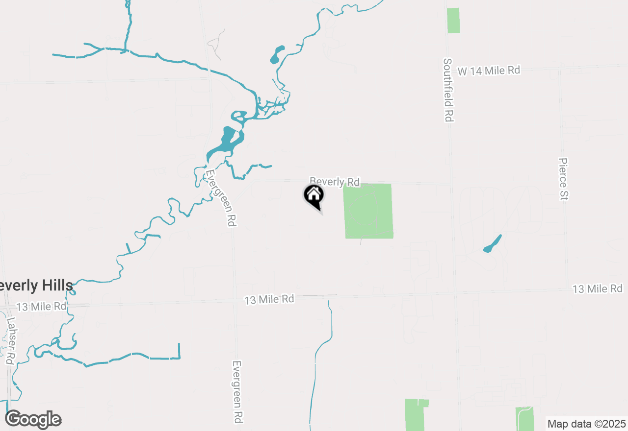 Map of 31685 Southview Road, Beverly Hills, MI 48025
