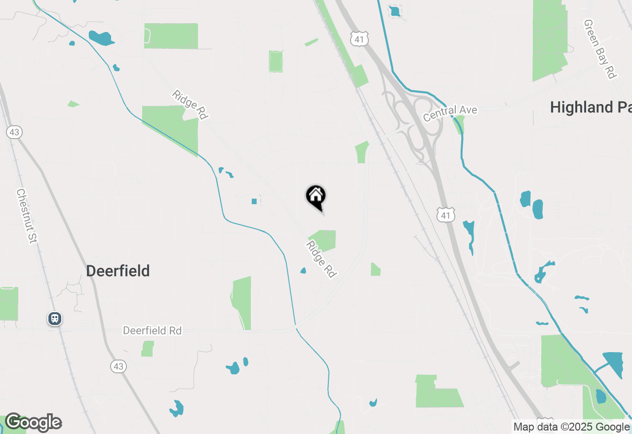 Map of 1211 Sherwood Road, Highland Park, IL 60035