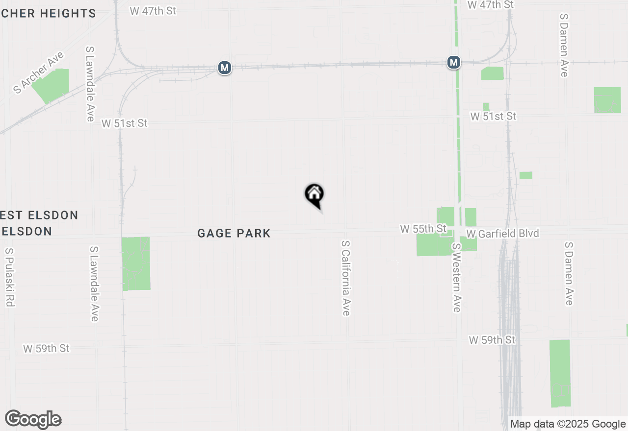 Map of 5424 S Francisco Avenue, Chicago, IL 60632