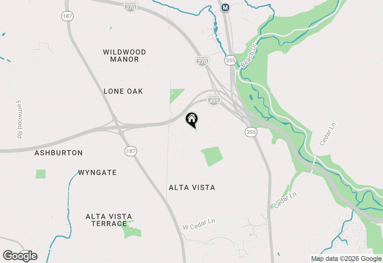 Map of 5370 Pooks Hill Road #301-53, Bethesda, MD 20814