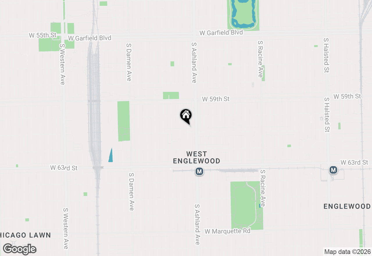 Map of 6042 S Marshfield Avenue, Chicago, IL 60636