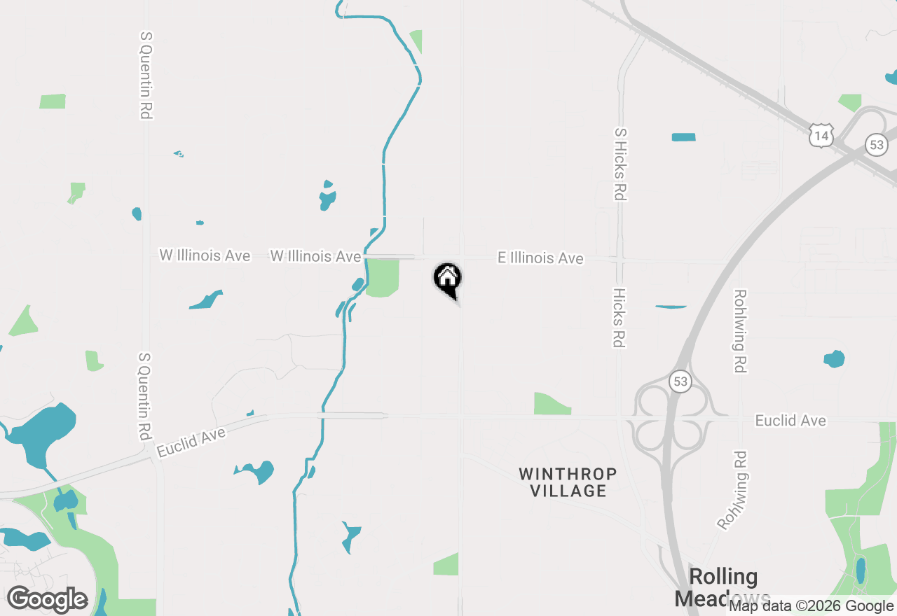 Map of 876 S Plum Grove Road #208, Palatine, IL 60067