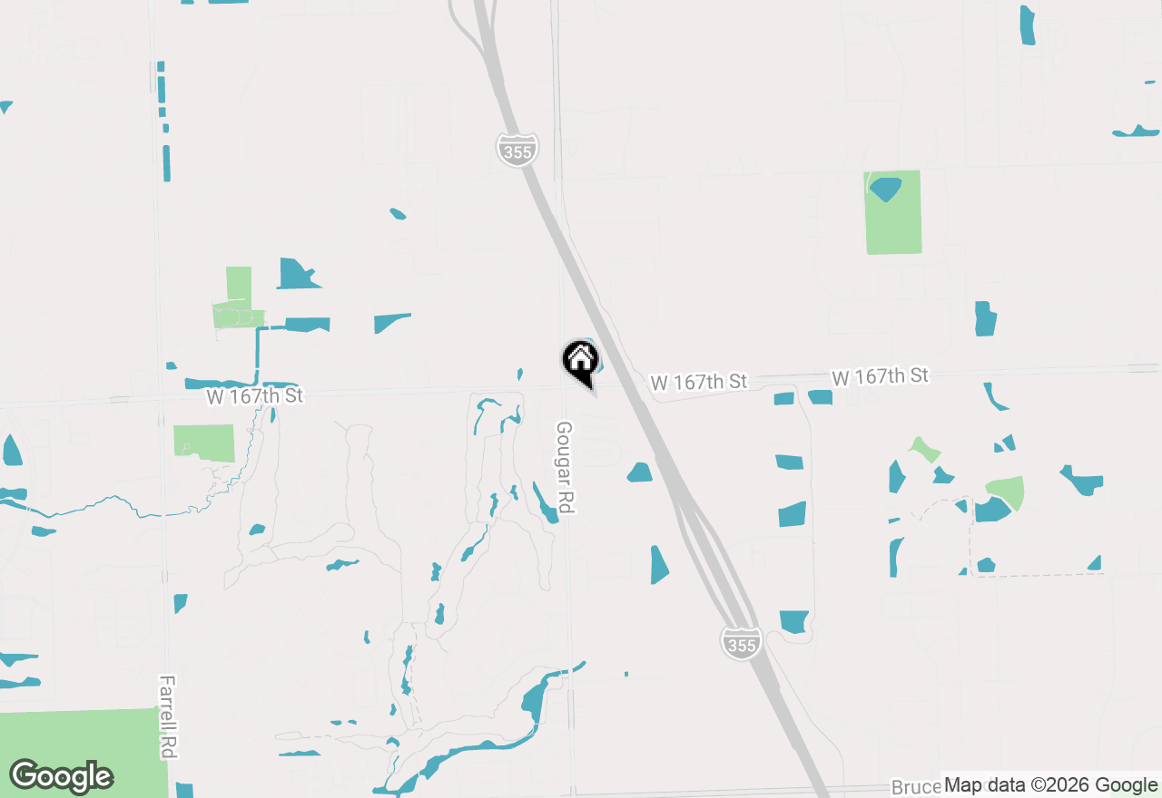 Map of 16703 S Morel Street, Lockport, IL 60441
