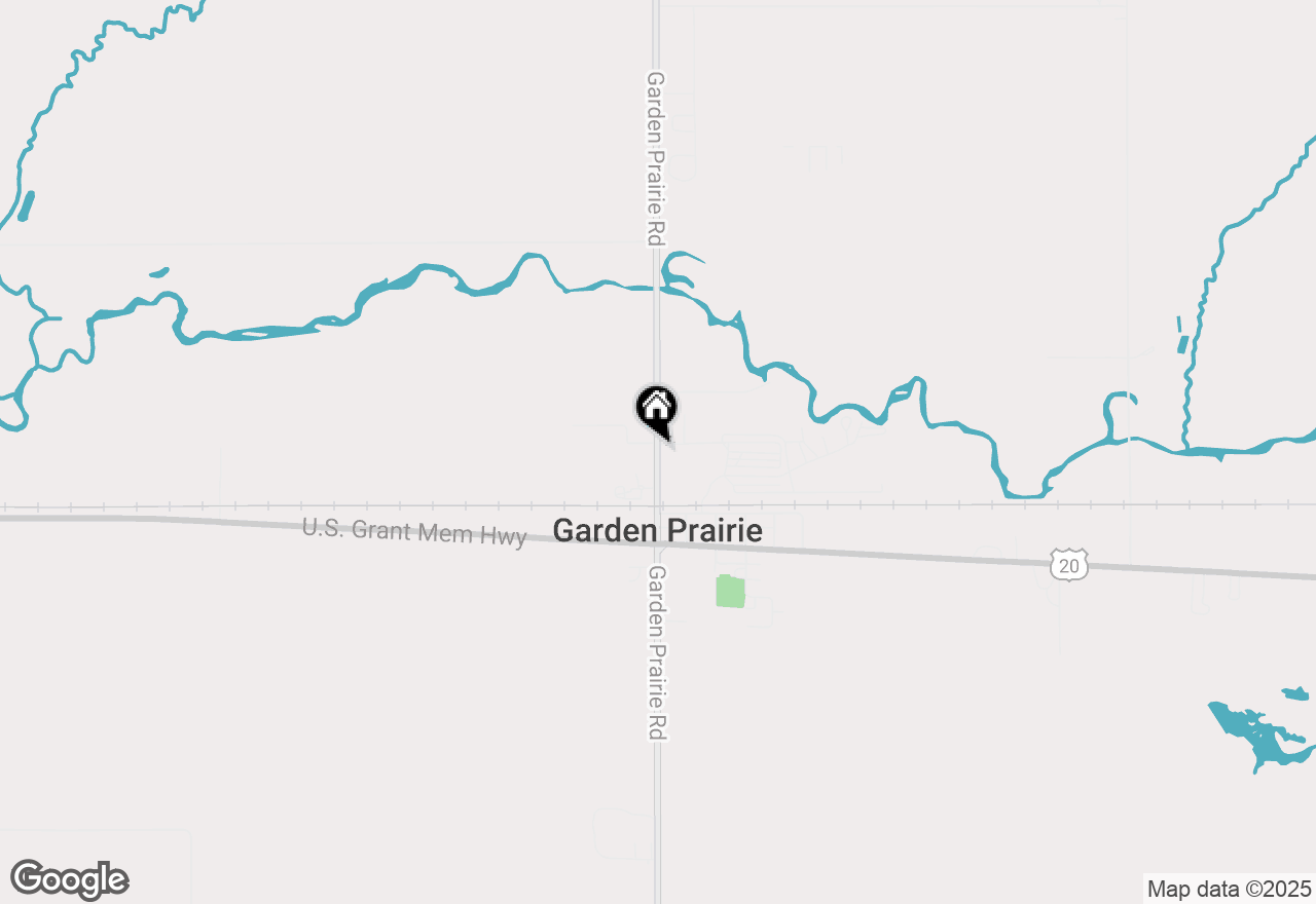 Map of 0 Garden Prairie Road, Garden Prairie, IL 61038