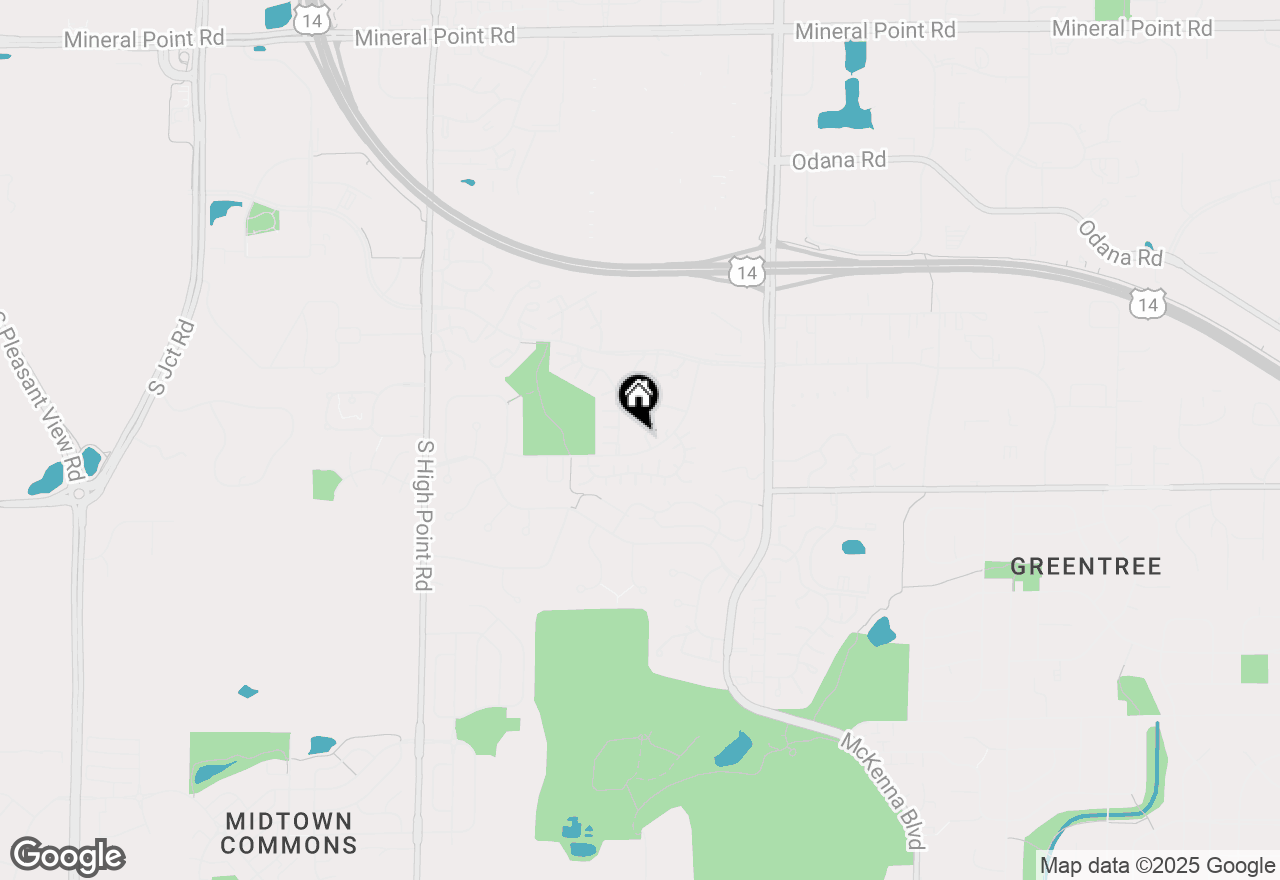 Map of 922 Harbor House Drive #4, Madison, WI 53719