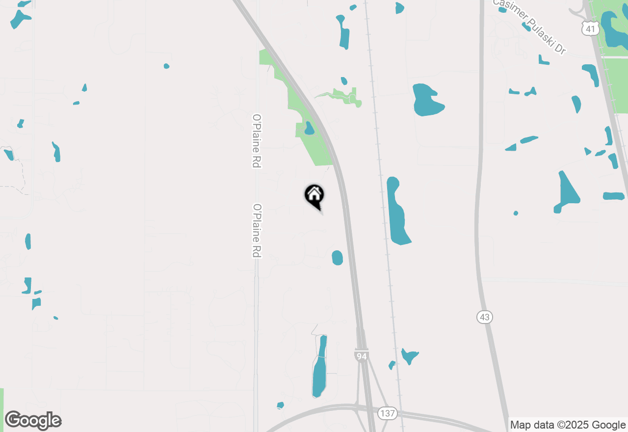 Map of 1986 S Egret Court, Libertyville, IL 60048