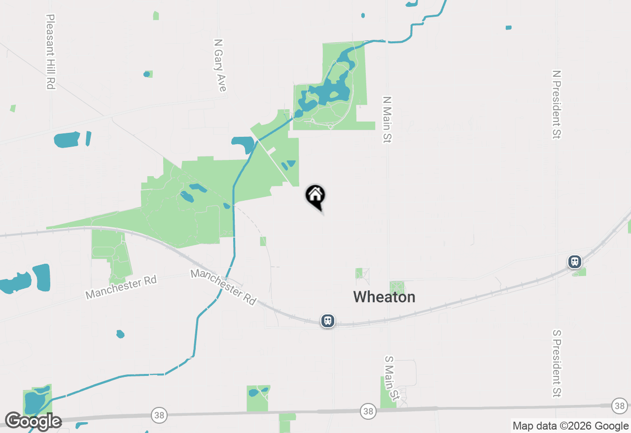 Map of 707 Gary Court, Wheaton, IL 60187