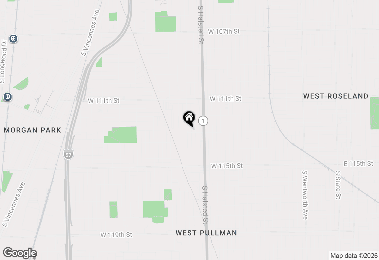 Map of 11251 S Peoria Street, Chicago, IL 60643