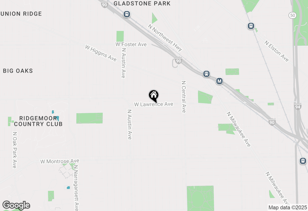 Map of 5811 W Lawrence Avenue #1, Chicago, IL 60630