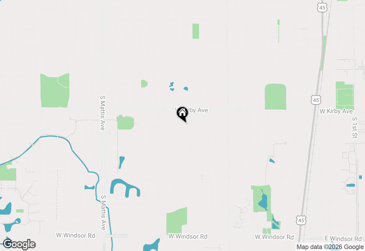 Map of 1705 Salem Road, Champaign, IL 61821