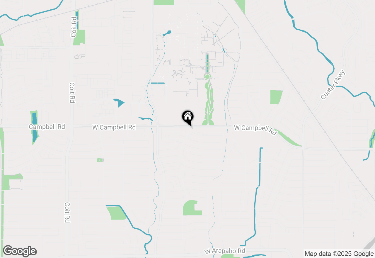 Map of 1915 Greenhaven Drive, Richardson, TX 75080