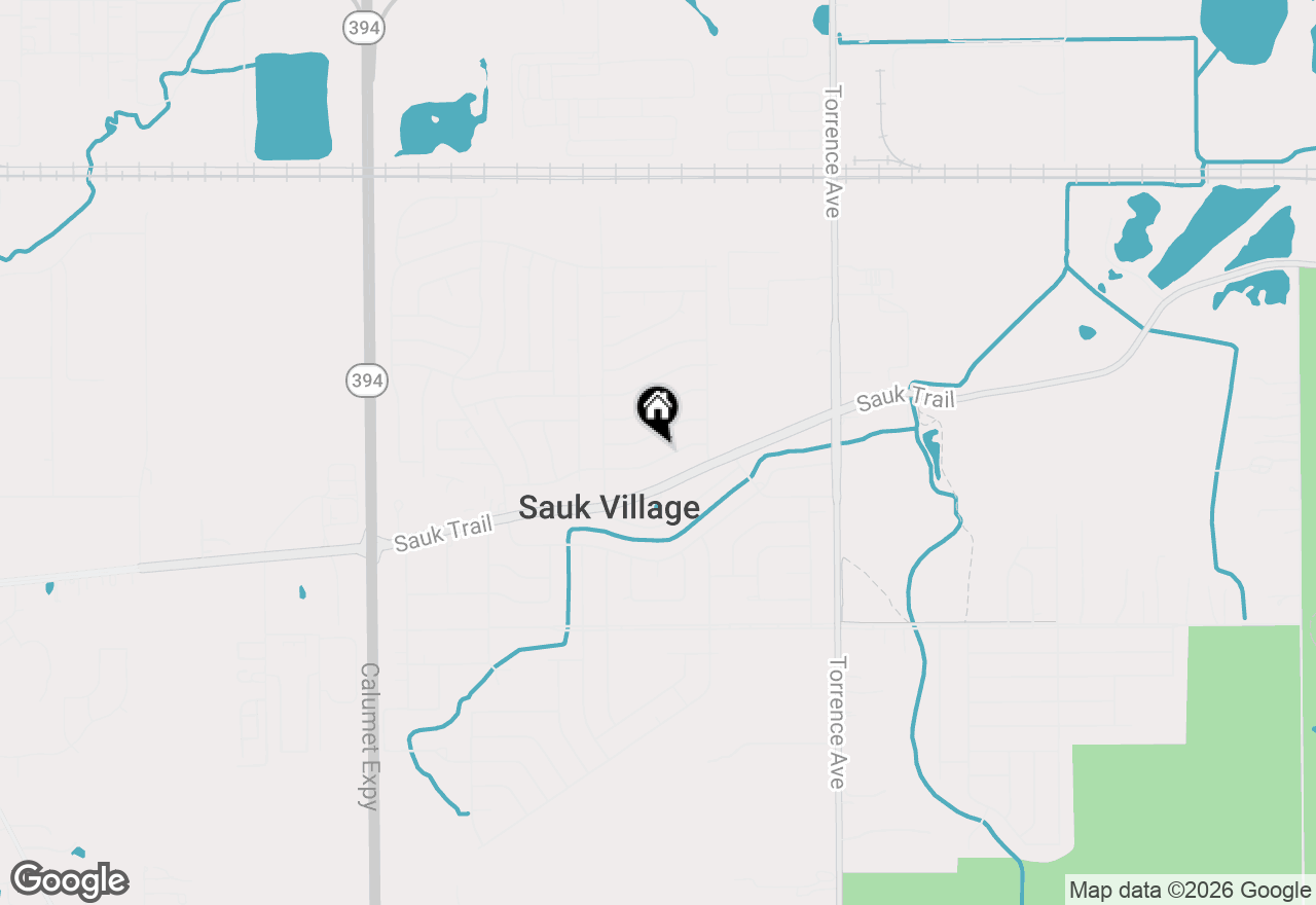 Map of 2065 219th Place, Sauk Village, IL 60411