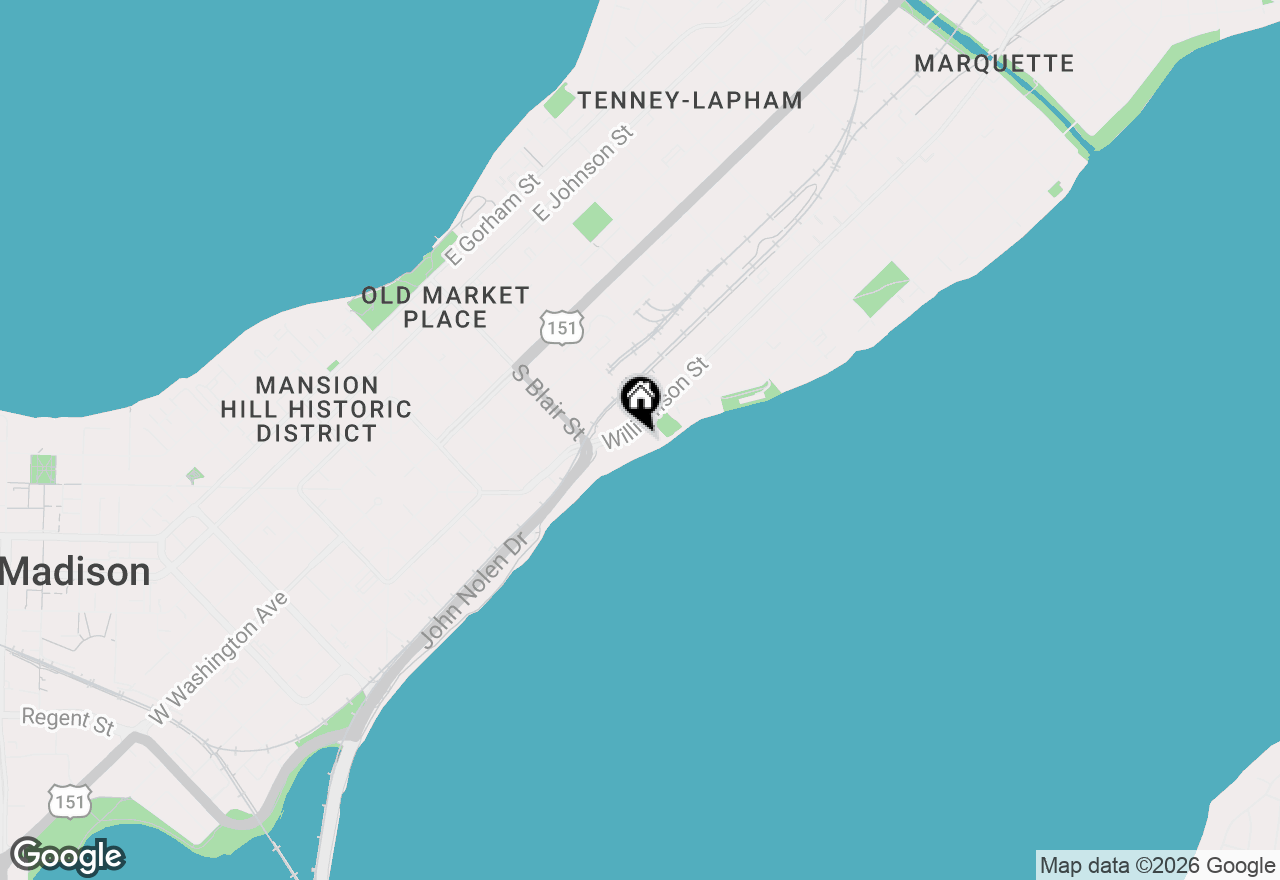 Map of 404 S Blount Street #303, Madison, WI 53703