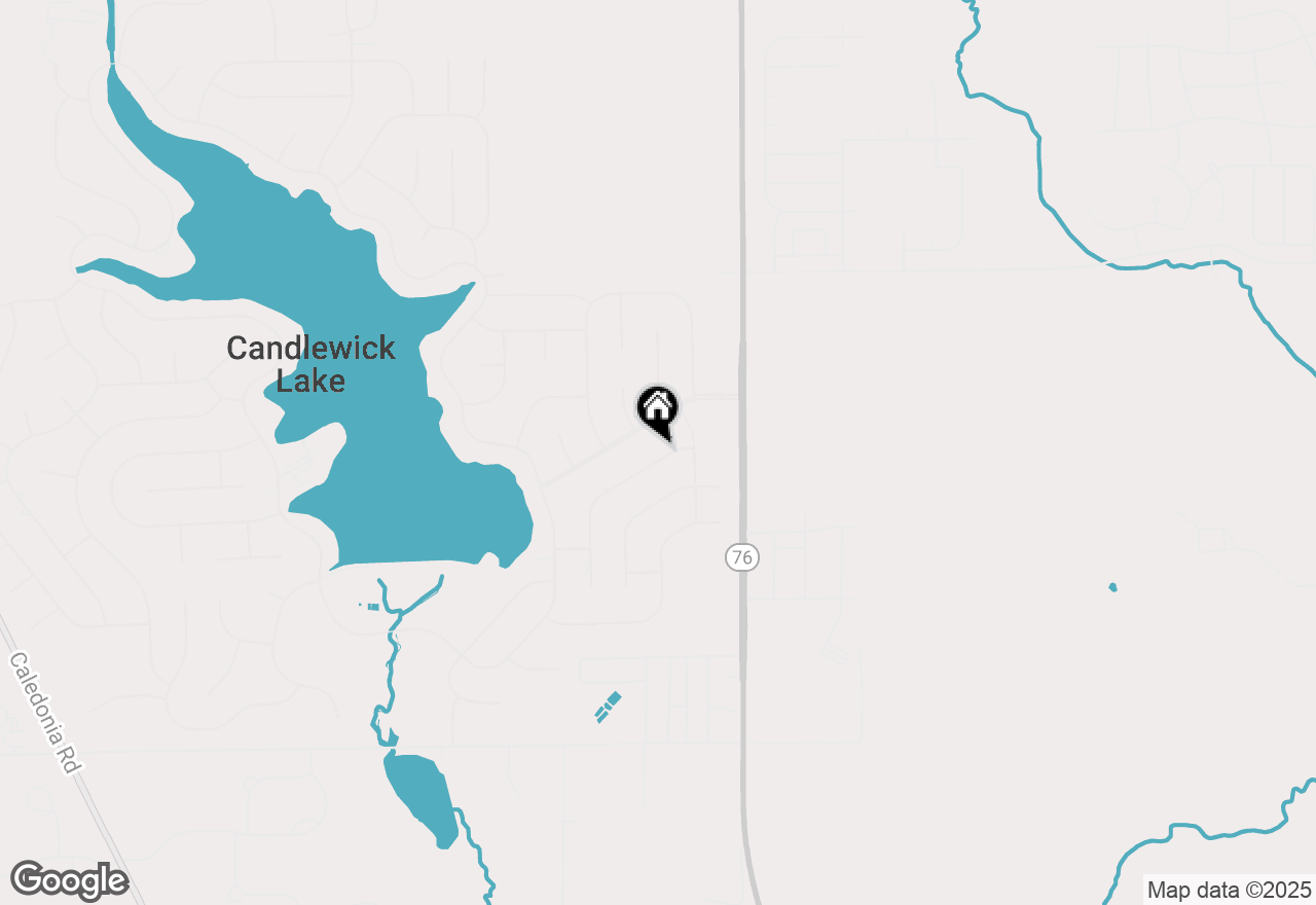 Map of 111 Brandywine Drive, Poplar Grove, IL 61065