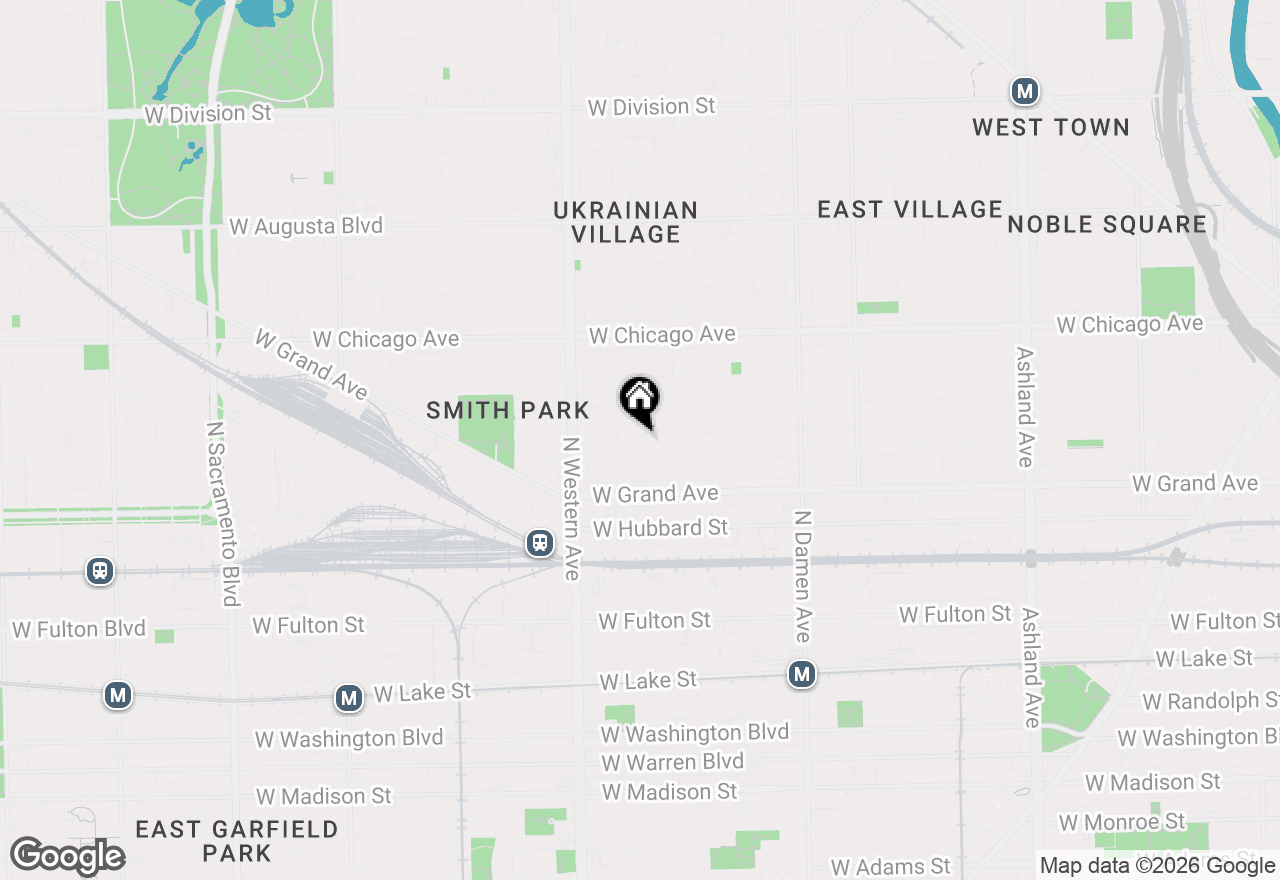 Map of 2250 W Ohio Street #306, Chicago, IL 60612