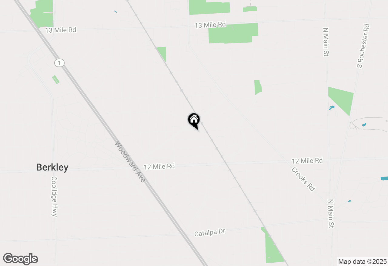 Map of 1623 Lloyd Avenue, Royal Oak, MI 48073