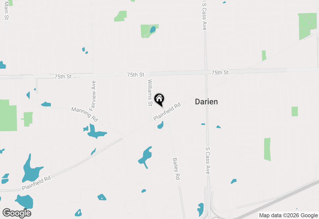 Map of 7721 Stevens Street, Darien, IL 60561