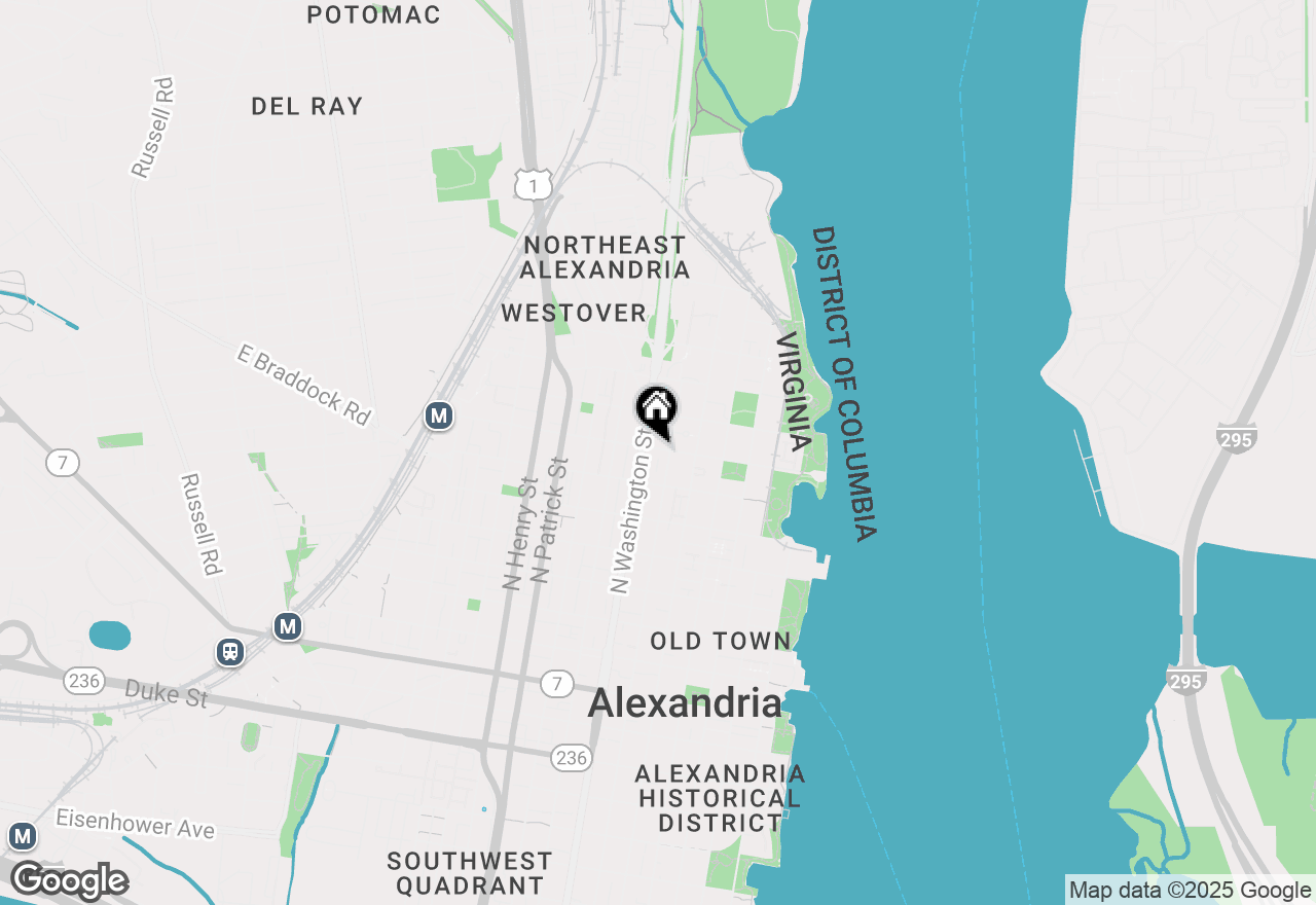 Map of 610 Madison Street #200, Alexandria, VA 22314