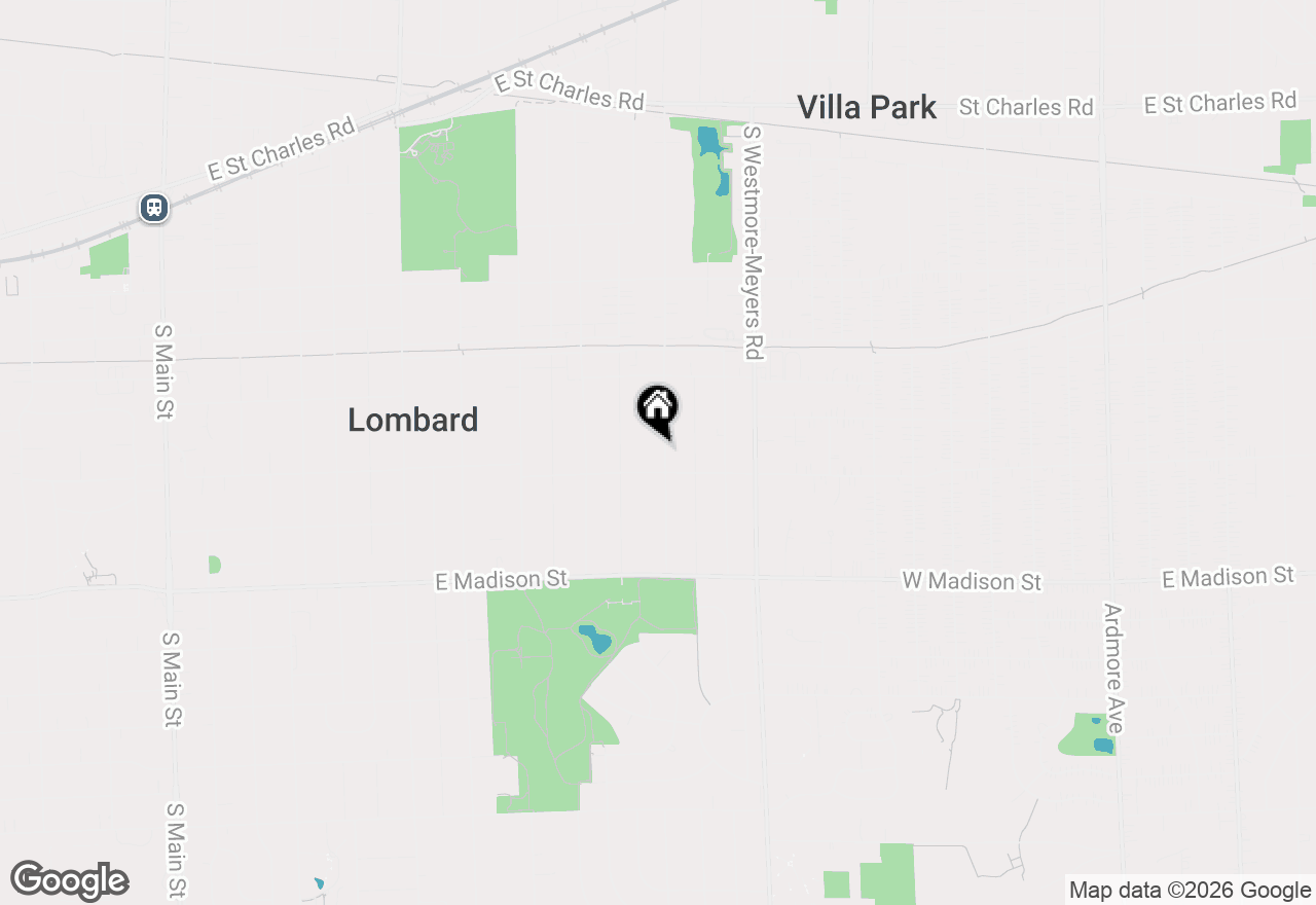 Map of 430 S Highland Avenue, Lombard, IL 60148