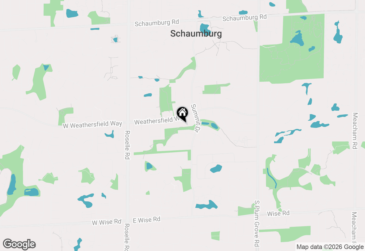 Map of 612 Glenn Court, Schaumburg, IL 60193