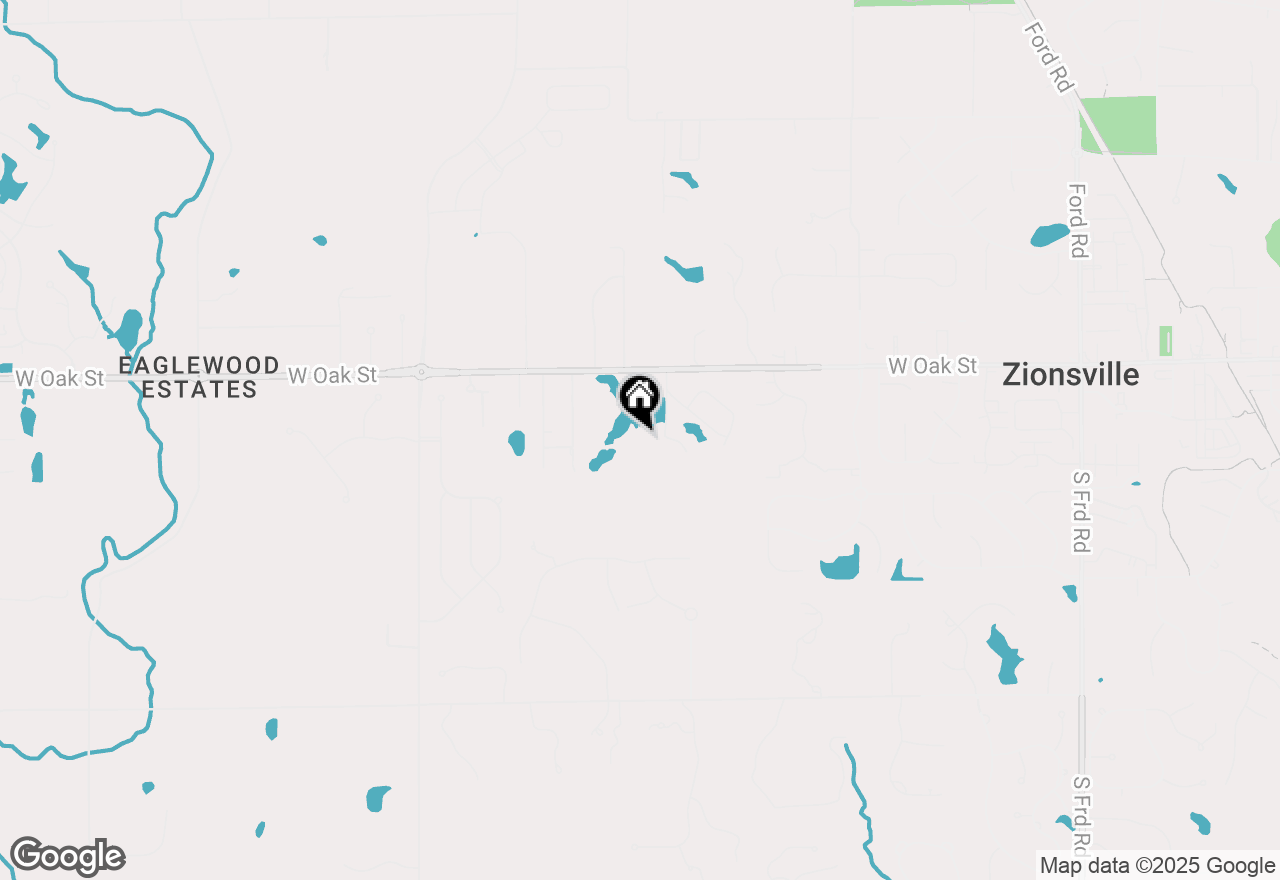 Map of 7020 Yosemite Drive, Zionsville, IN 46077