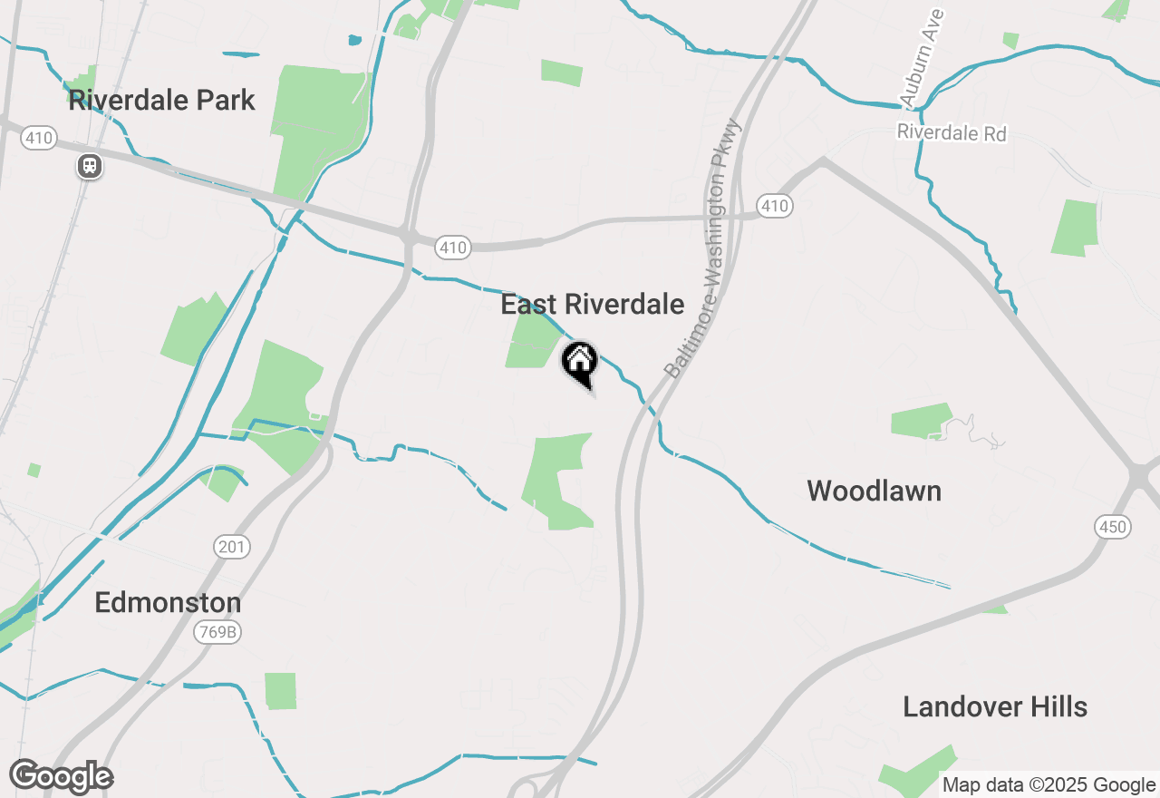 Map of 6203 Longfellow Street, Riverdale, MD 20737