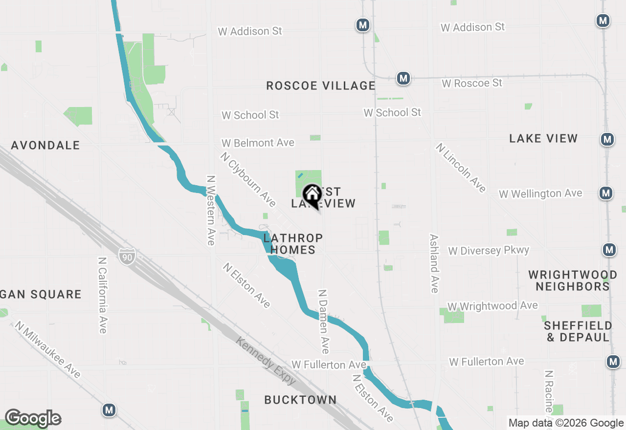 Map of 2921 N Seeley Avenue, Chicago, IL 60618