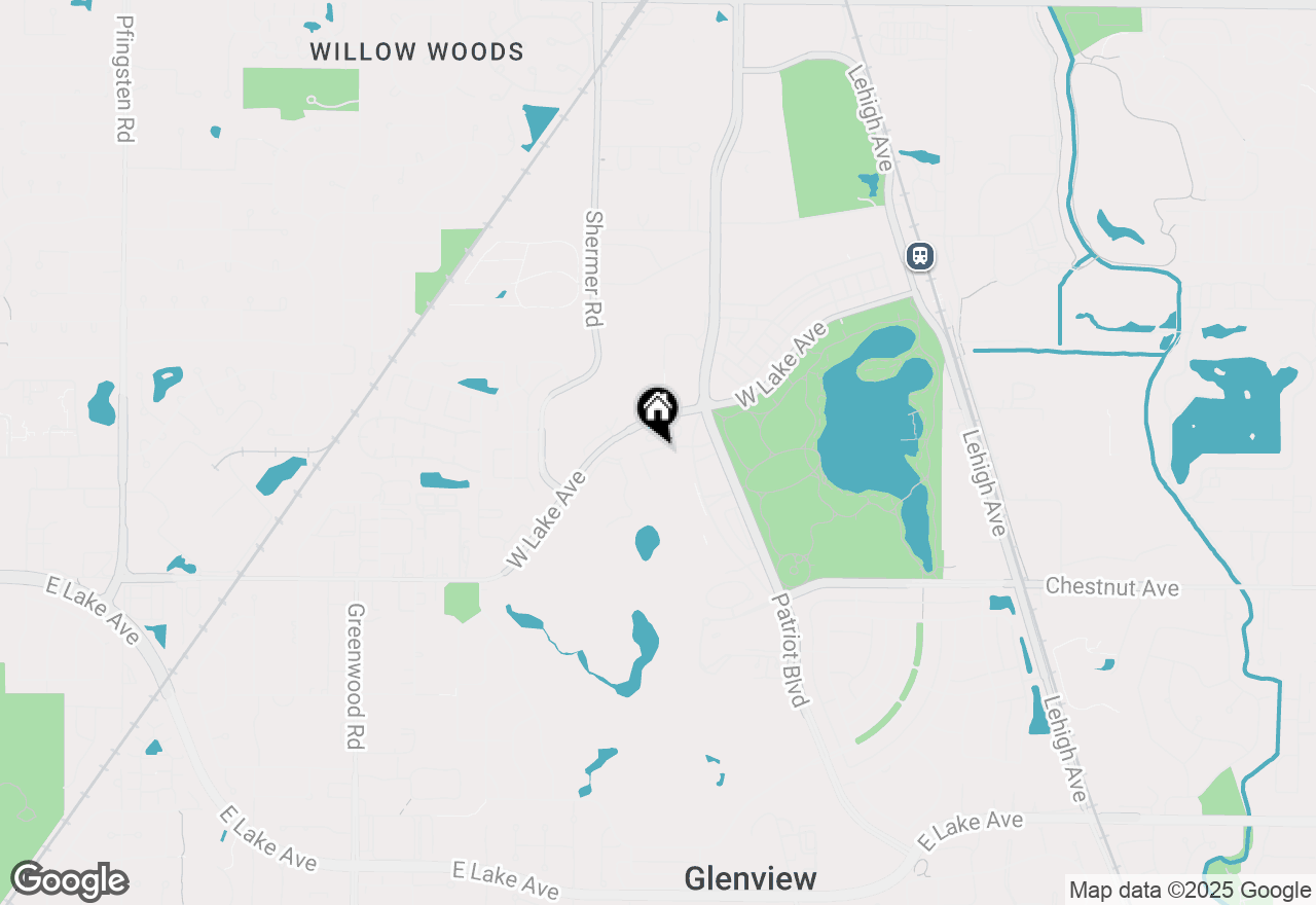 Map of 2748 Valor Drive, Glenview, IL 60026