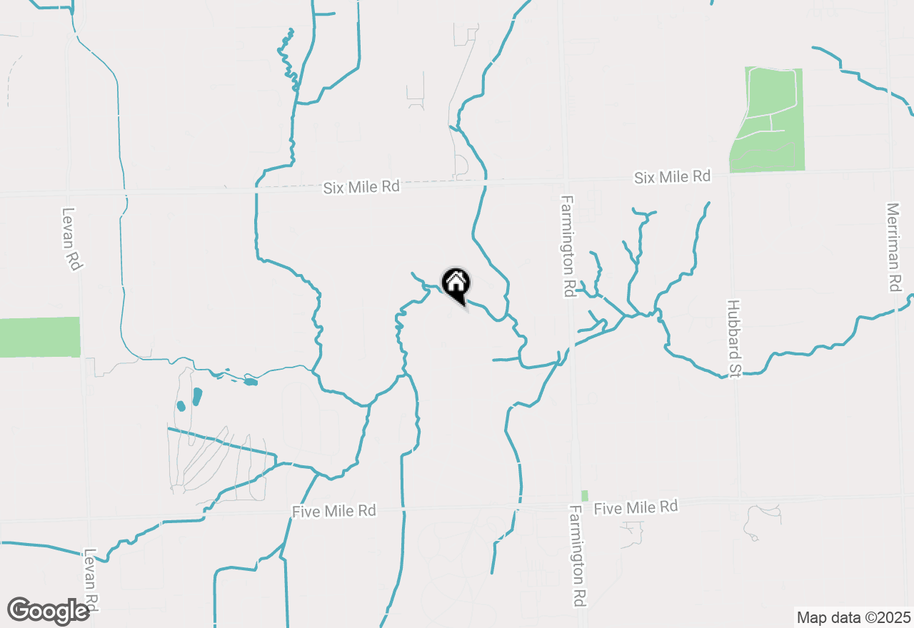 Map of 16226 Southampton Court, Livonia, MI 48154