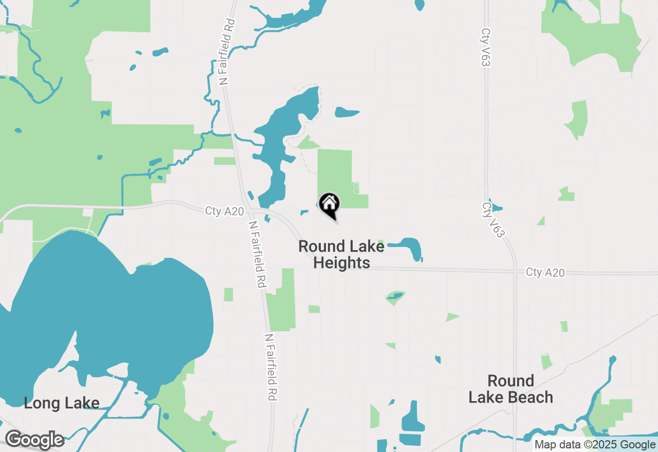 Map of 908 Flintwood Court, Round Lake Heights, IL 60073