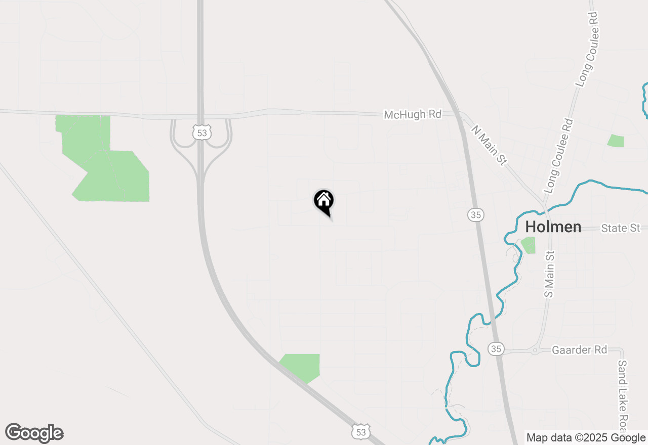 Map of 303 Cherry Ln N, Holmen, WI 54636