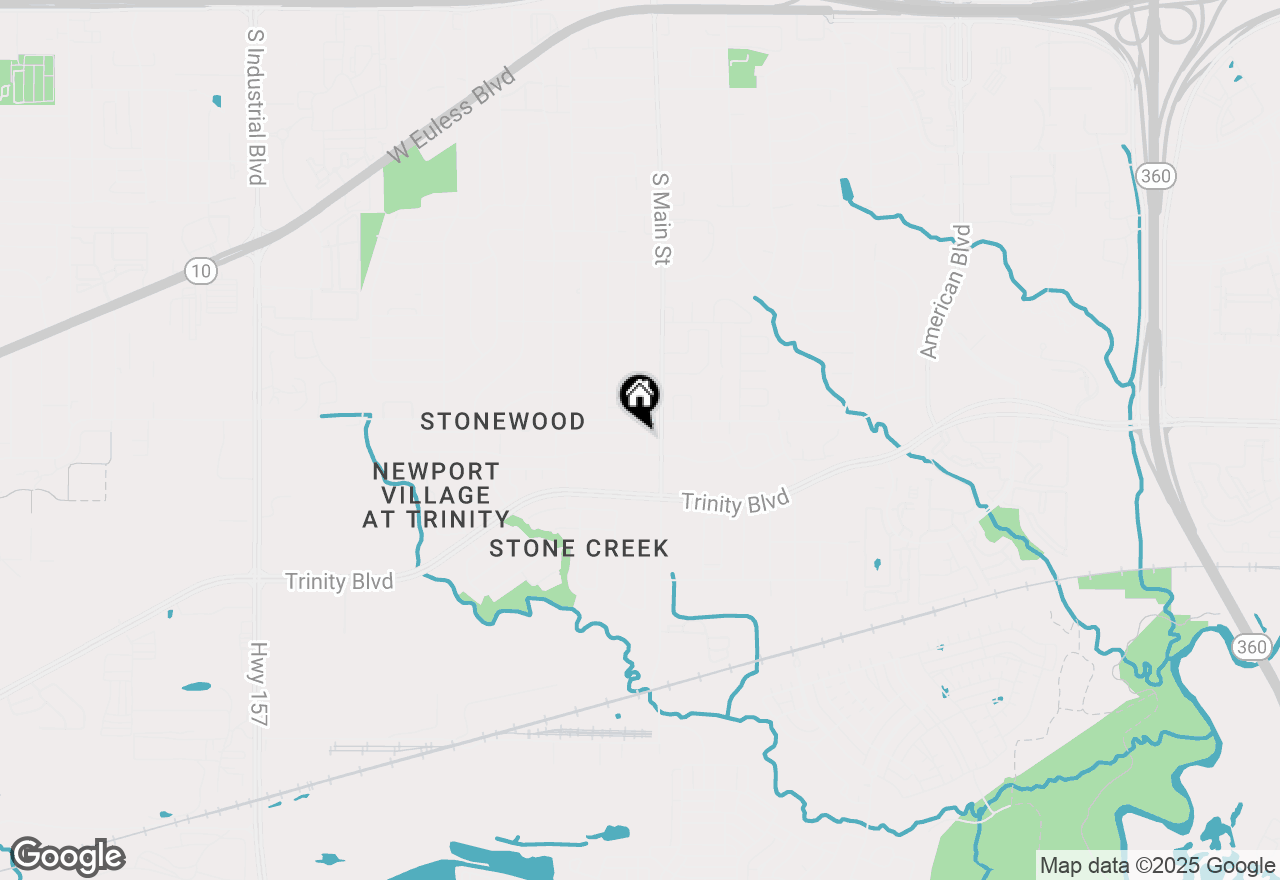 Map of 12932 Honey Locust Circle, Fort Worth, TX 76040