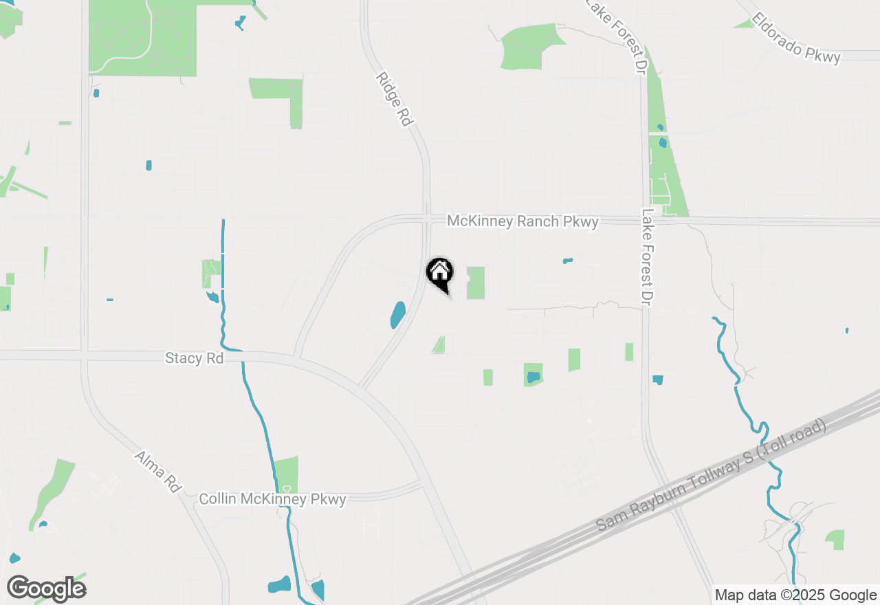 Map of 5924 Chisholm Trail, Mckinney, TX 75070