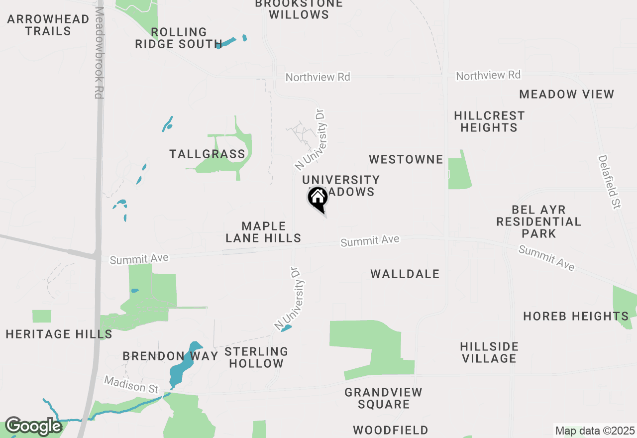 Map of 2426 Brentwood Dr, Waukesha, WI 53188