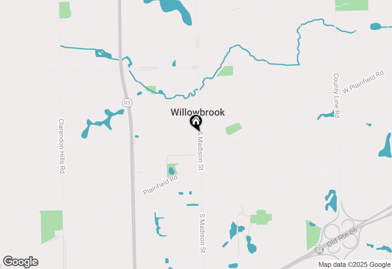 Map of 6730 S Madison Street, Willowbrook, IL 60527