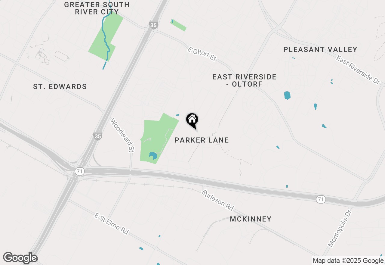 Map of 3101 Matador Dr #A, Austin, TX 78741