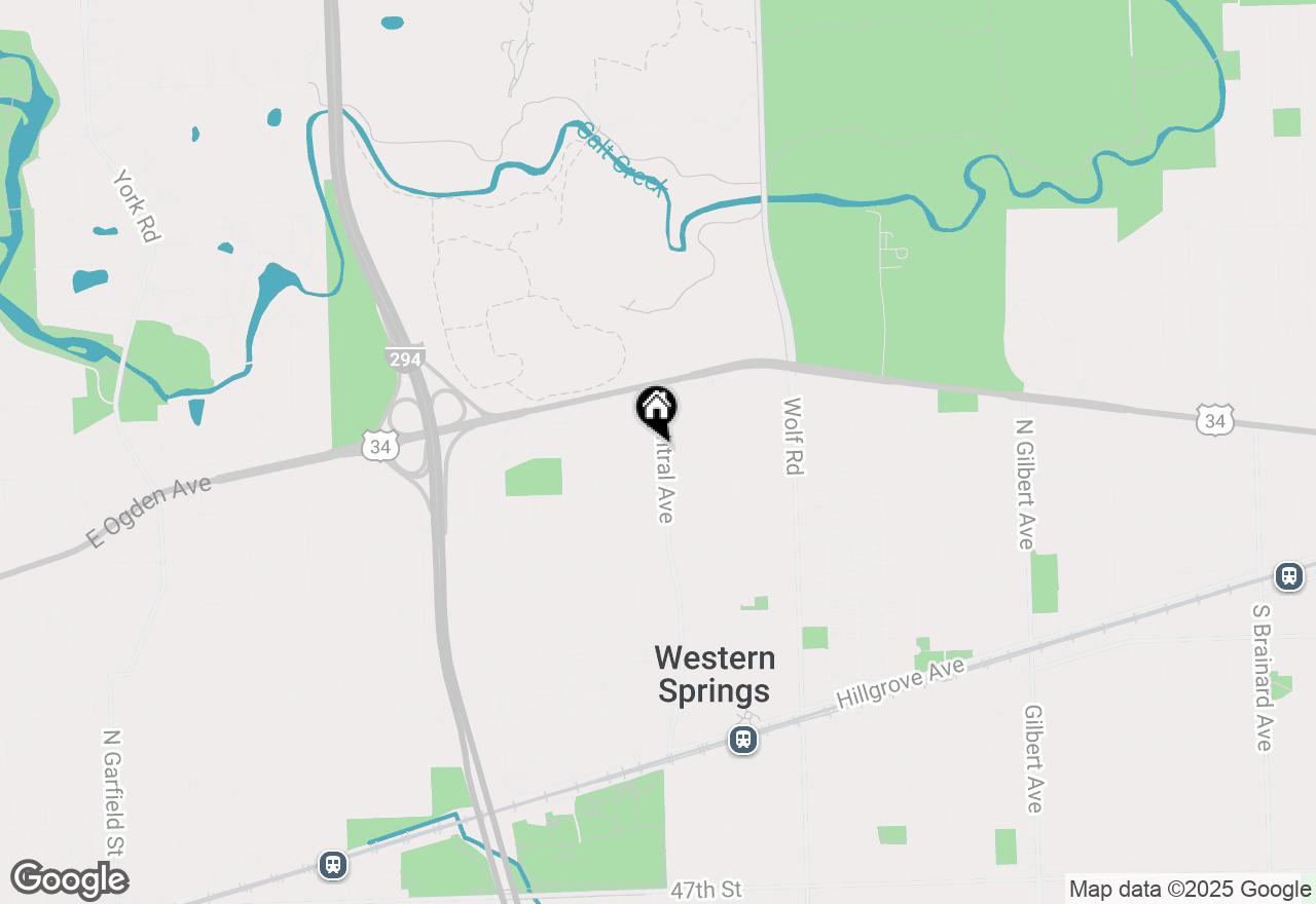 Map of 3920 Central Avenue, Western Springs, IL 60558