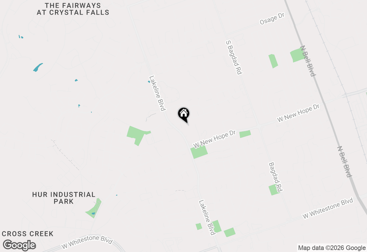 Map of 2106 Kane Cv, Cedar Park, TX 78613