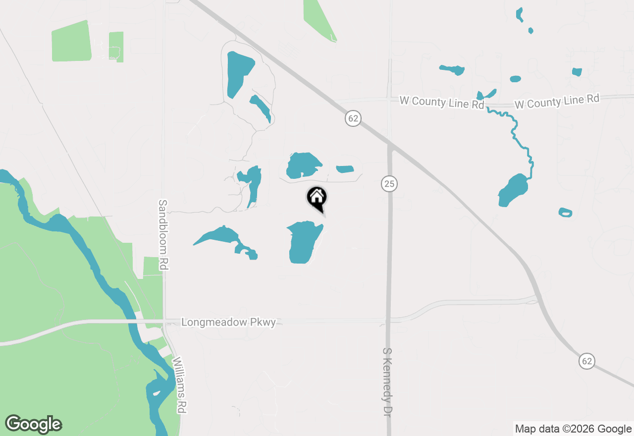 Map of 1961 Cobblestone Drive, Carpentersville, IL 60110