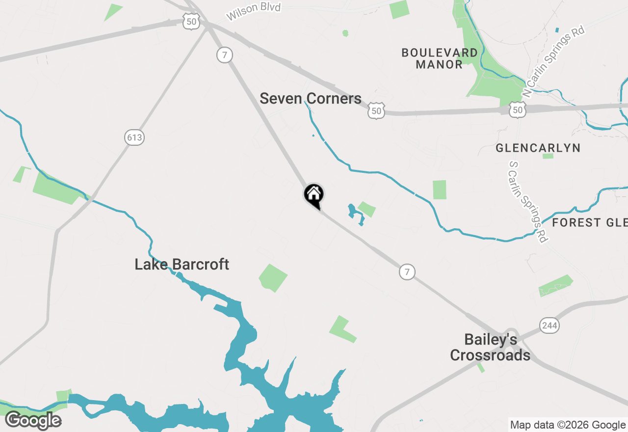 Map of 6133 Leesburg Pike #109, Falls Church, VA 22041