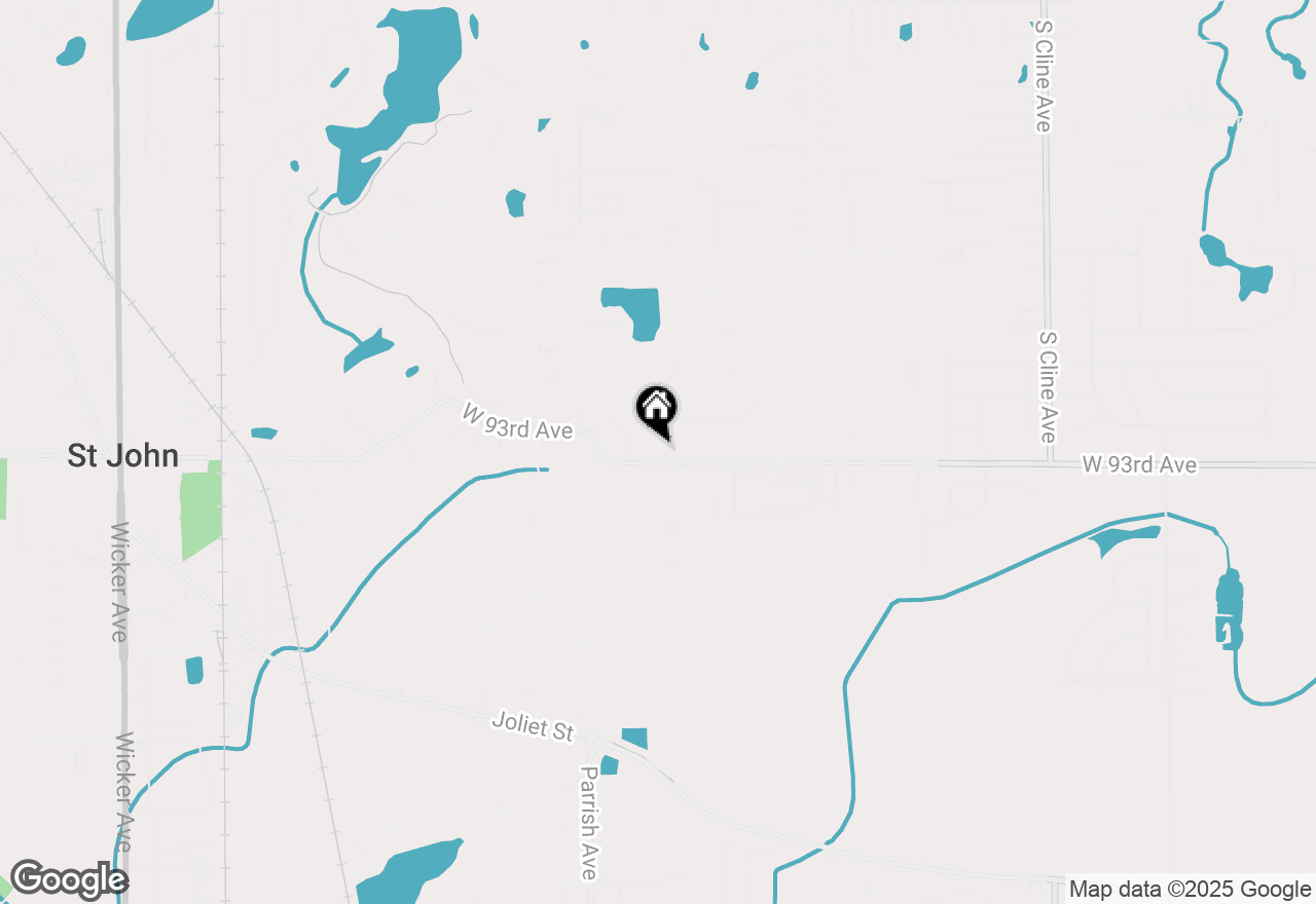 Map of 9280 W 93rd Avenue, St. John, IN 46373