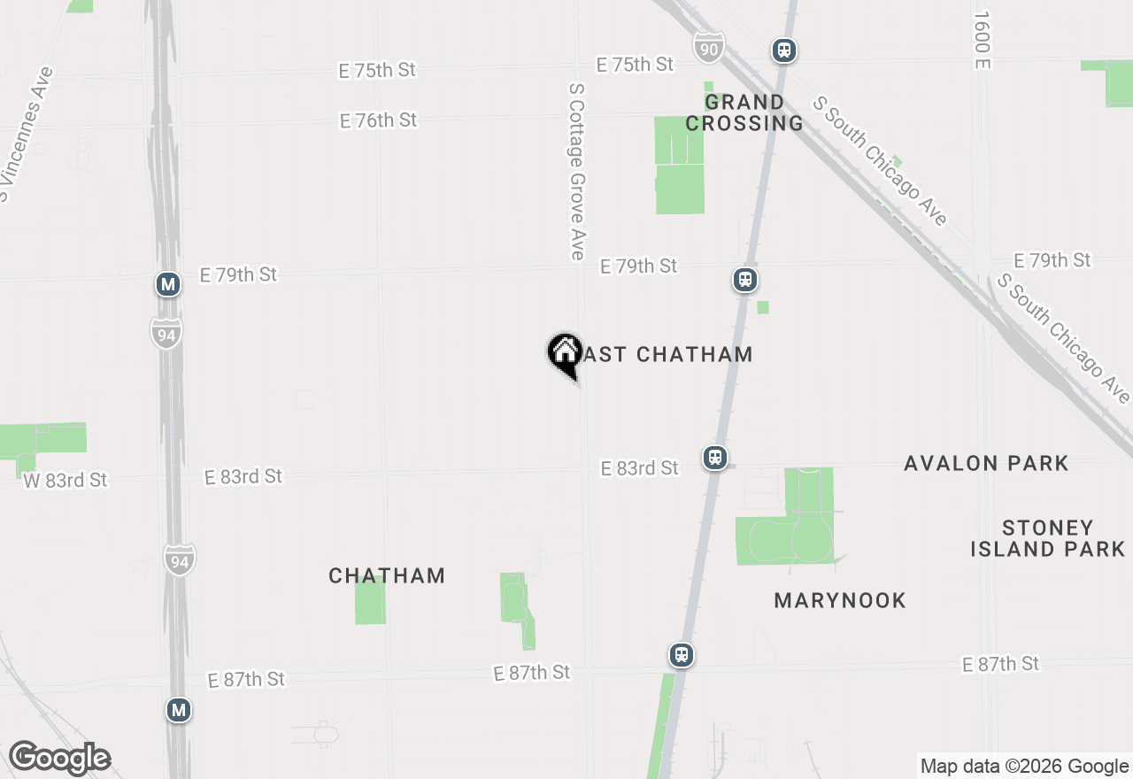Map of 8125 S Evans Avenue, Chicago, IL 60619