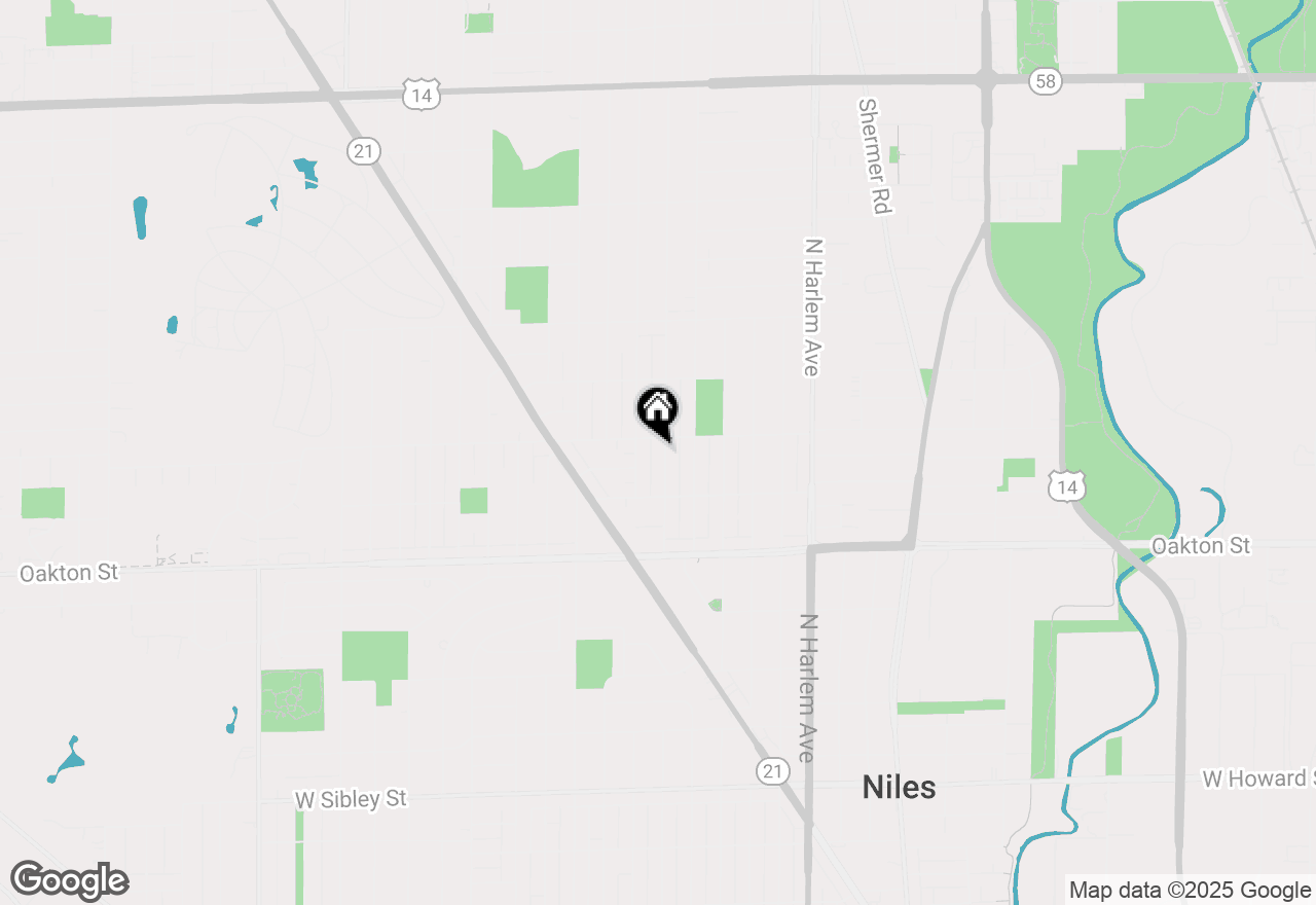 Map of 8144 N Osceola Avenue, Niles, IL 60714