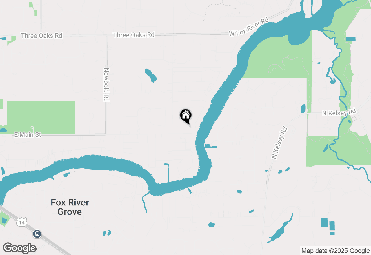 Map of 28905 W South Street, Cary, IL 60013