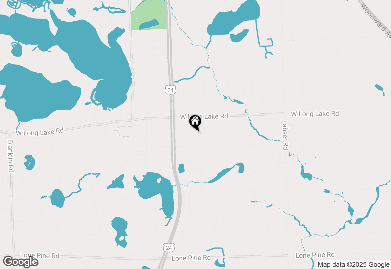 Map of 801 W Long Lake Road #C3, Bloomfield Hills, MI 48302