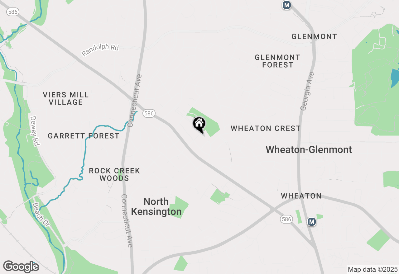 Map of 3306 Pendleton Drive, Silver Spring, MD 20902