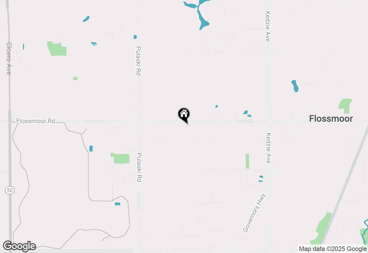 Map of 3703 Flossmoor Road, Homewood, IL 60430