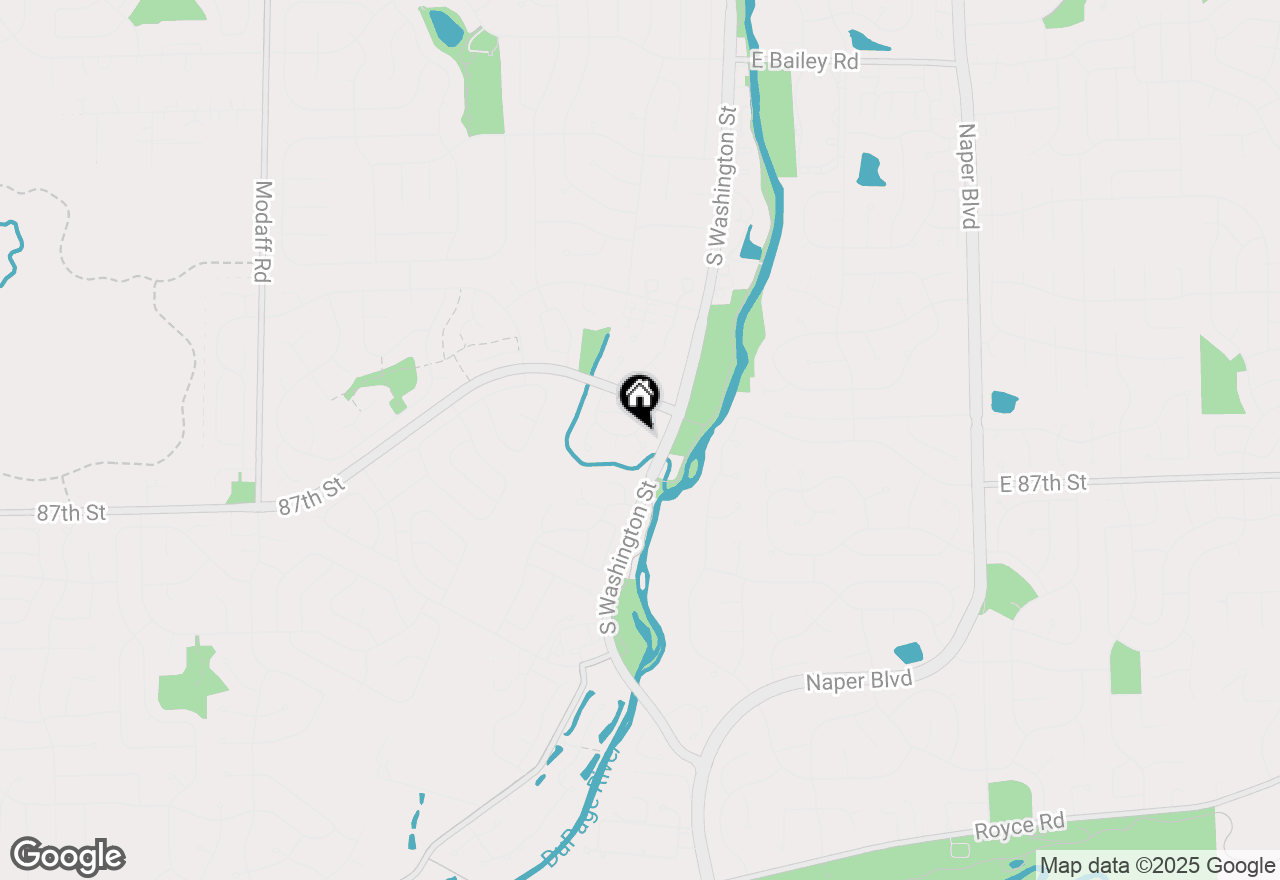 Map of 38 Glencoe Court #102D, Naperville, IL 60565